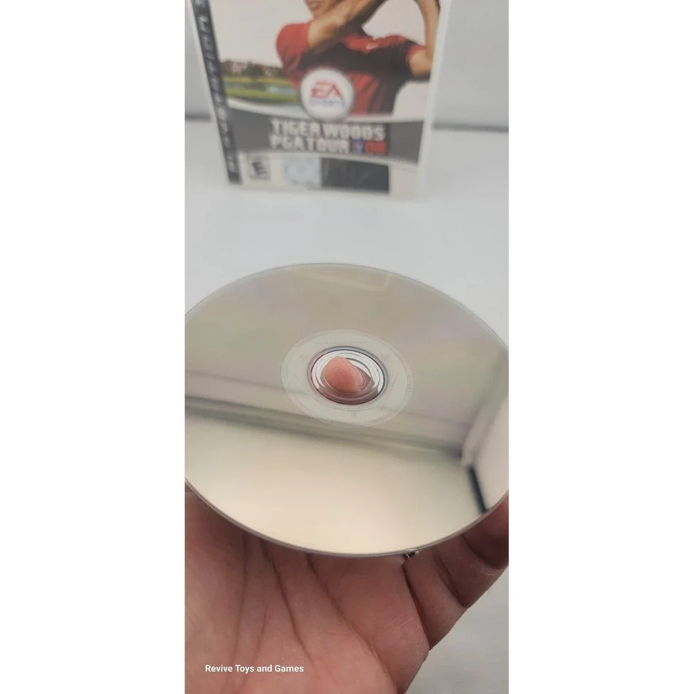 Tiger Woods PGA Tour 08‎ (Sony PlayStation 3, PS3, 2010) Game and Case Tested